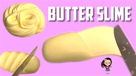 butter slime without clay|butter slime without shaving cream.